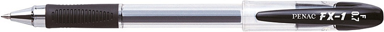 Ручка гелевая Penac "FX-1" Gel 0,7 мм черная  606x758