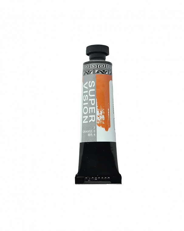 Гуашь дизайнерская Super Vision "Designer gouache" в тубе 15 мл, цв.704 Orange 606x758