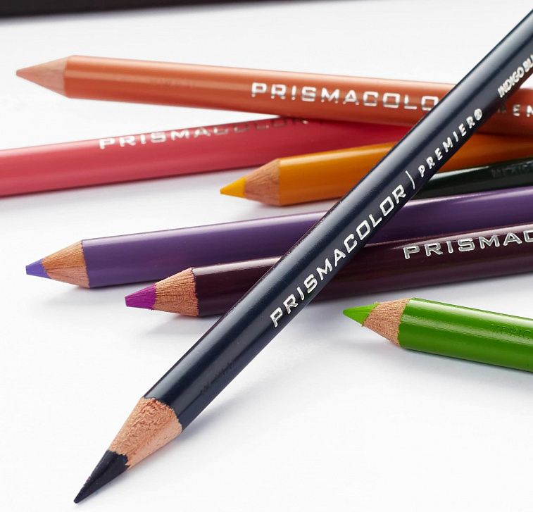 Набор карандашей цветные Prismacolor "Premier" 48 цветов, металлическая коробка