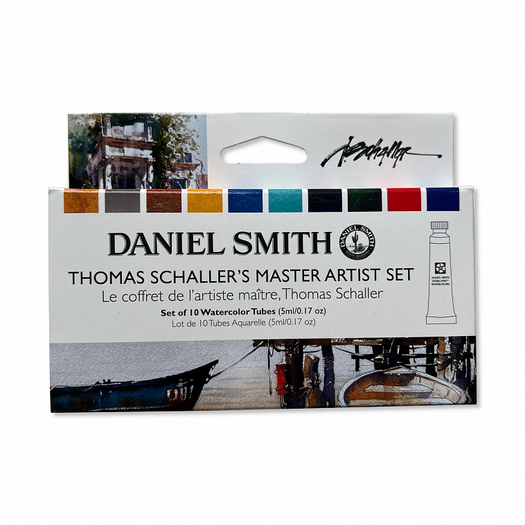 Набор акварели Daniel Smith "Thomas Schaller's Master Artist Set" в тубах 10 цв*5 мл