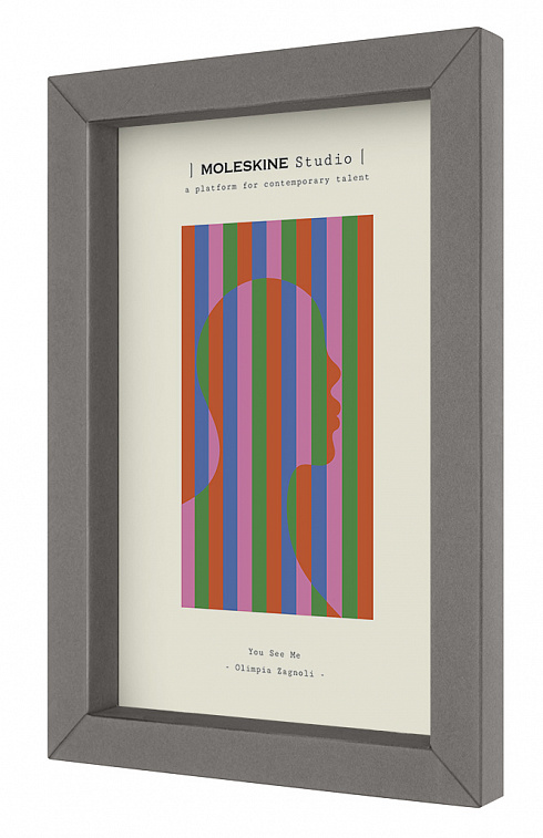 Блокнот нелинованный Moleskine "STUDIO" 13x21 см 240 стр., Olimpia Zagnoli