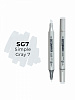 Маркер двухсторонний на спиртовой основе Sketchmarker Цвет Простой серый 7 1