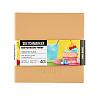 Скетчбук Sketchmarker Graphic&Ink, 2 в 1, мягкая обл. белая/бежевая, 12х12 см 60 л 140 г бум. кремов 1