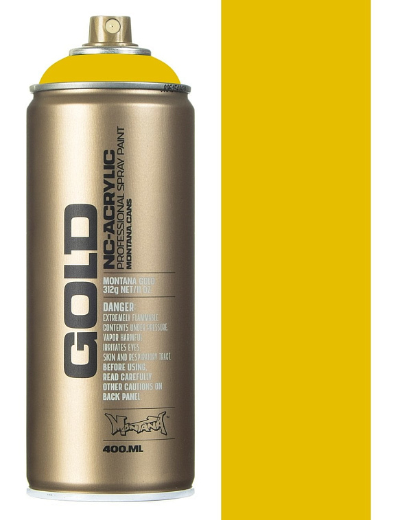 Краска для граффити Montana "Gold" 400 мл в аэрозоли, азия 606x758