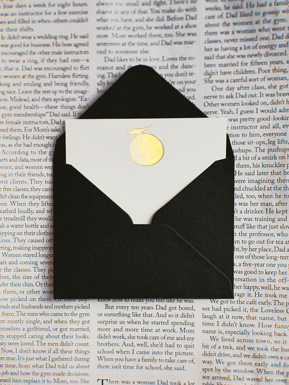 Набор для письма ISKVSSNO Apple (яблоко) B7 606x758