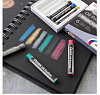 Набор пастели масляная Pentel 6 цв,  металлик 2