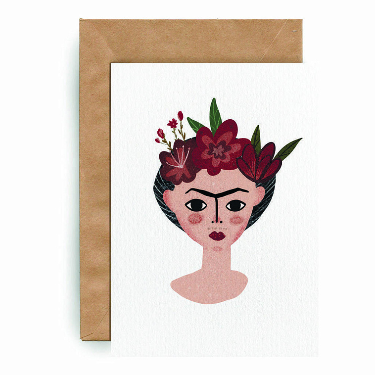 Открытка Yetti Frida 606x758
