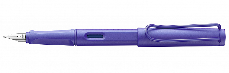 Ручка перьевая LAMY 021 safari, F Фиолетовый, синие чернила