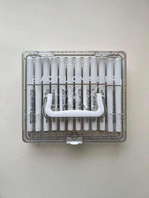 Набор маркеров акриловые Languo, 24 цвета 606x758