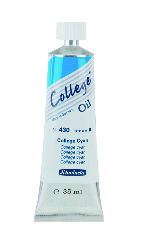 Масло Schmincke "College" 35 мл Голубой College 606x758