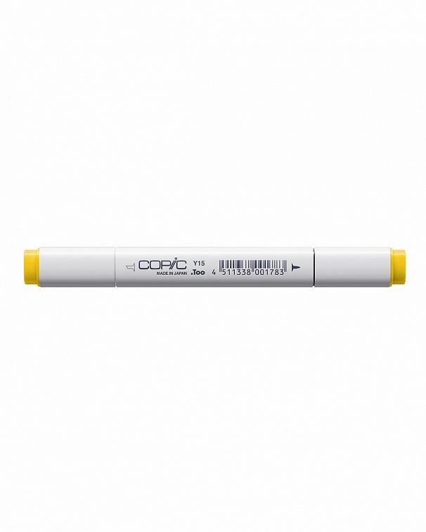 Маркер COPIC Y15 (кадмий желтый, cadmium yellow) 606x758