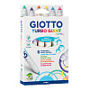 Набор фломастеров утолщенных GIOTTO TURBO GIANT PASTEL 6 цветов, пастельные тона 1