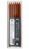 Набор стержней для цангового карандаша Cretacolor 6 шт 5,6 мм, сангина сухая