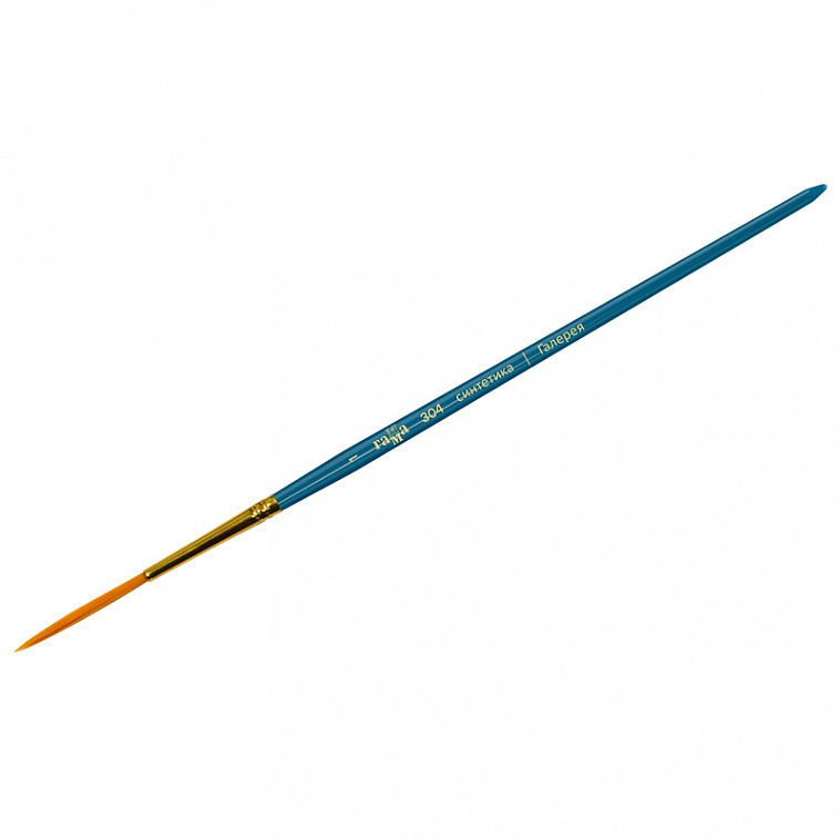 Кисть синтетика №1 лайнер Гамма "Галерея" короткая ручка 606x758