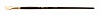 Кисть щетина №3/8 скошенная Pinax "Classic 118" длинная ручка 