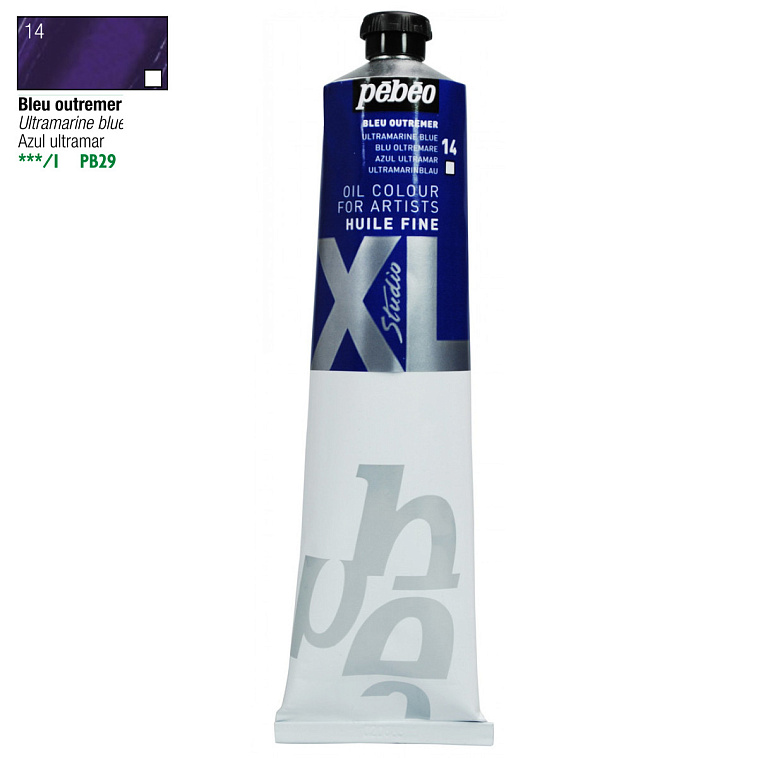 Масло PEBEO "Studio XL" 200 мл ультрамарин 606x758