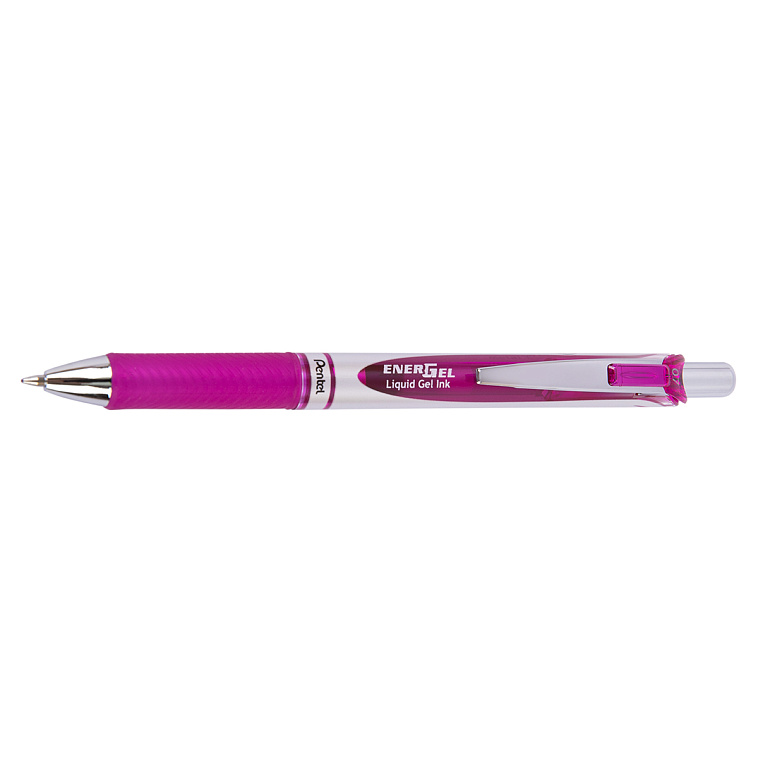 Ручка гелевая Pentel "Energel" 0,7 мм, цвет чернил: фуксия 606x758