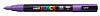Маркер UNI "POSCA" PC-3M, 0,9-1,3 мм, наконечник пулевидный, №12 цвет фиолетовый 1
