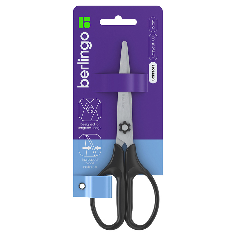 Ножницы Berlingo "Easycut 100" 16 см, европодвес 606x758