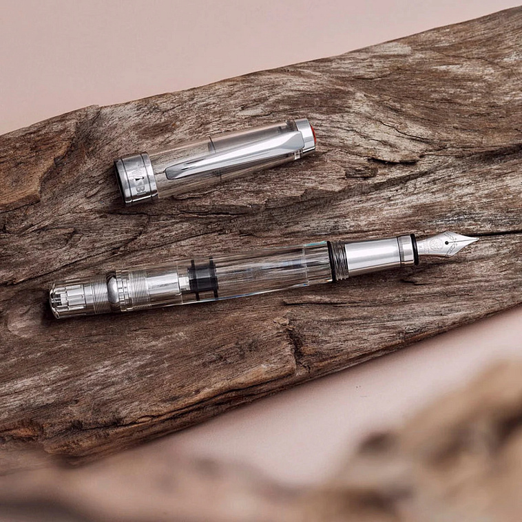 Ручка перьевая TWSBI Diamond 580AL, EF, Серебристый 606x758