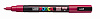 Маркер UNI "POSCA" PC-3M, 0,9-1,3 мм, наконечник пулевидный, №14 цвет темно-красный