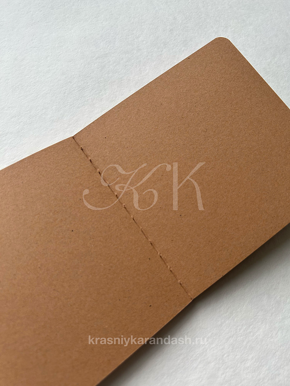 Скетчбук для эскизов Languo 12,5х12,5 см, 58 л, крафт 606x758
