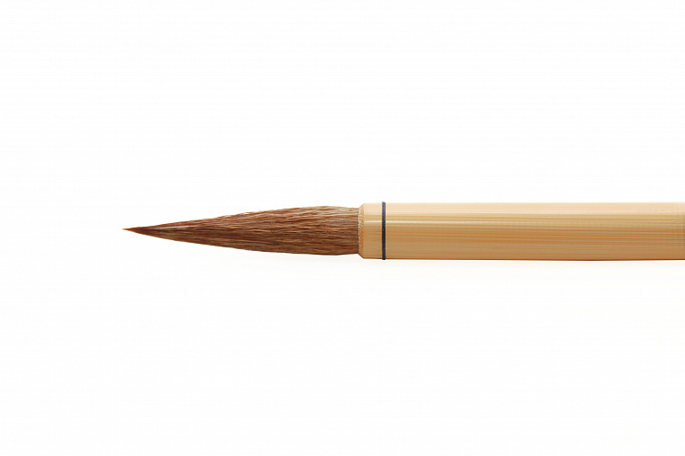 Кисть для каллиграфии HB-236-1, волос смешанный, ручка бамбуковая