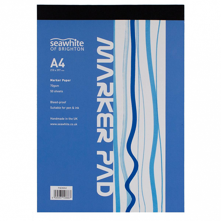 Альбом-склейка для спиртовых маркеров Seawhite Marker Pad А4 50 л 70 г