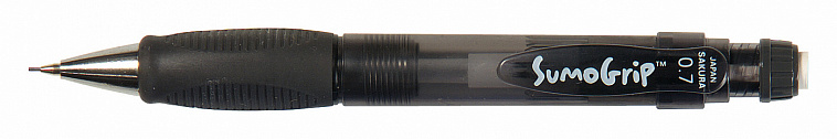 Механический карандаш Sakura "Sumo Grip" 0,7 мм НВ, черный корпус