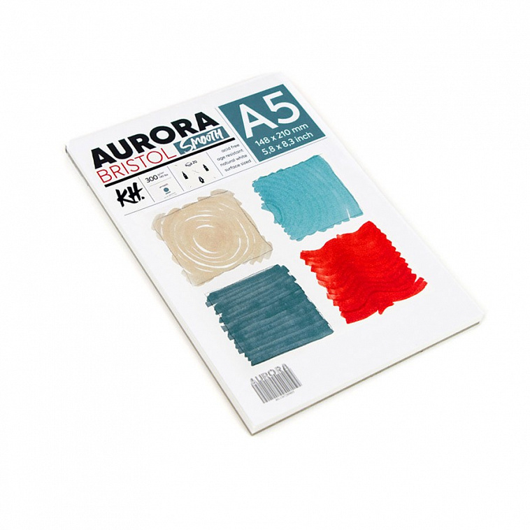 Альбом-склейка для графики Aurora Bristol  А5 20 л 300 г, гладкий