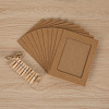 Крафтовые фоторамки "Classic", kraft, 11,5*15,5 см 5
