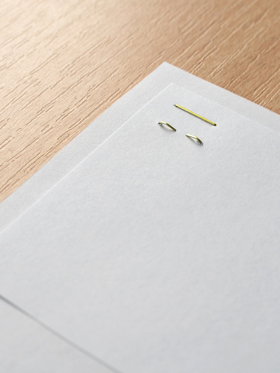 Скобы для степлера №24/6 Globus 1000 шт., золотые (плоская упаковка) 606x758