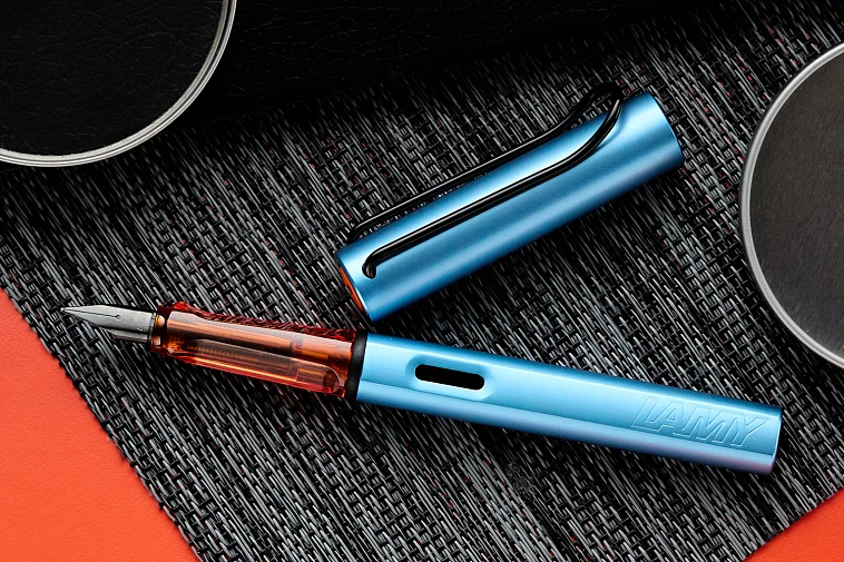 Ручка перьевая Lamy "0A5 al-star", Denim, EF 606x758