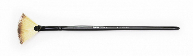 Кисть синтетика №6 веерная Pinax "HI-TECH 243" короткая ручка 606x758