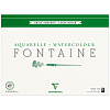 Альбом-склейка для акварели Clairefontaine "Fontaine Grain torchon" Торшон 42х56 см 25 л 300 г, холо 1
