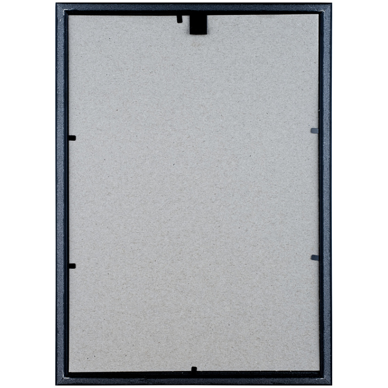 Рамка пластиковая OfficeSpace 21*30 см, №1, silver 606x758