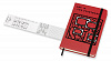 Записная книжка нелинованная Moleskine "KEITH HARING" Pocket 90x140 мм 192 стр красный 5