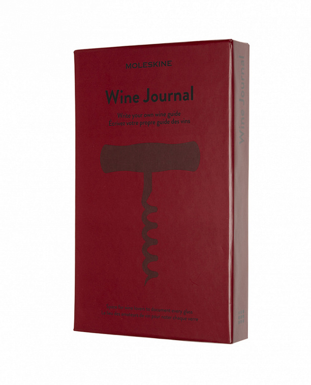 Блокнот Moleskine "Passion wine" 13х21 см 400 стр., подарочная коробка, винный 