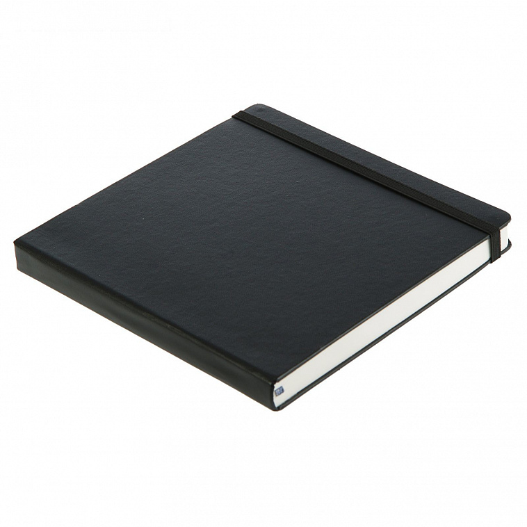 Блокнот для эскизов Лилия Холдинг "Travelling sketchbook" 25х25 см 80 л 130 г Черный