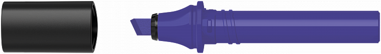 Картридж сменный Molotow "Sketcher" V225 cо скошенным пером blueberry 606x758