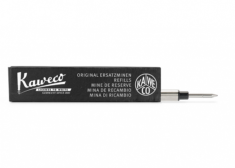 Стержень для шариковых ручек KAWECO EURO 0,7 мм черный 606x758