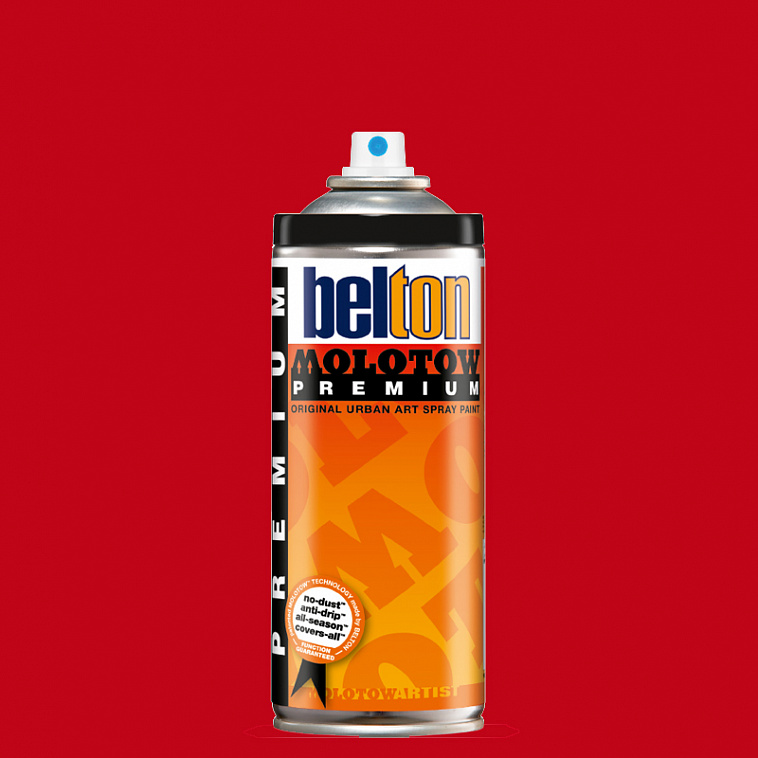 Аэрозольная краска Molotow Premium "belton" 400 мл #033 signal red 606x758