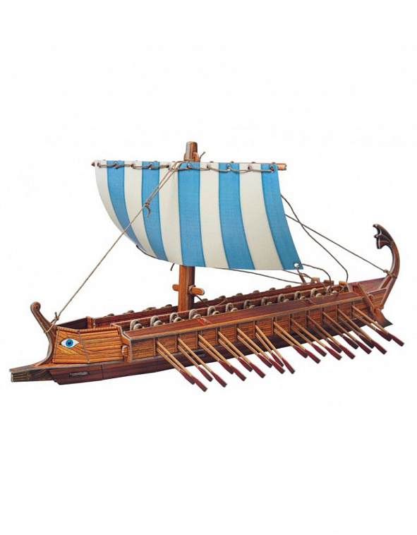 Сборная модель из картона Корабли "Греческая бирема"