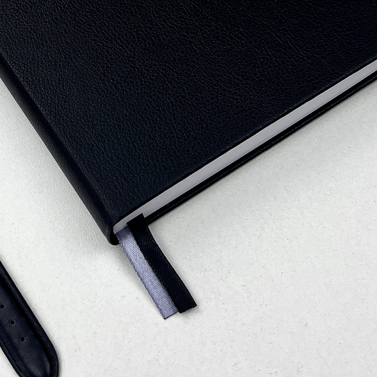 Чёрный ежедневник Remarklee Minimalism А5 606x758