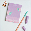 Блок для записей на склейке MESHU "Sweet mono" 8,8*12,5 см, 100 л 2