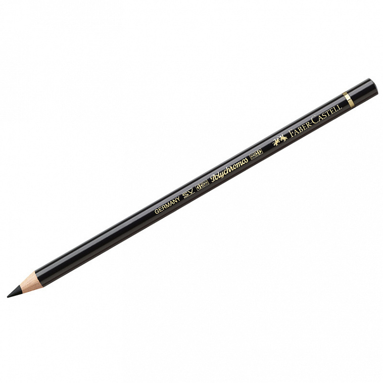 Карандаш Faber-castell "Polychromos" Черный  606x758