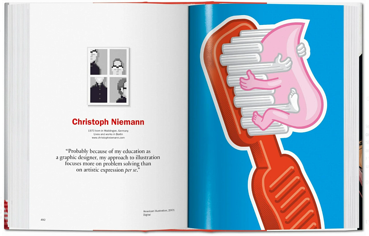 Книга "100 Illustrators" 606x758