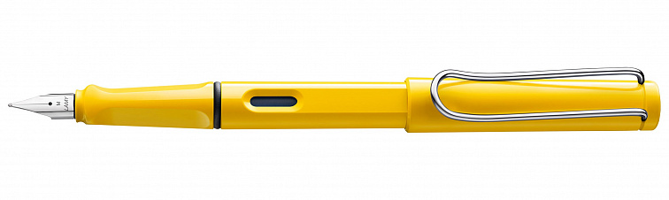 Ручка перьевая LAMY 018 safari, EF Желтый 606x758
