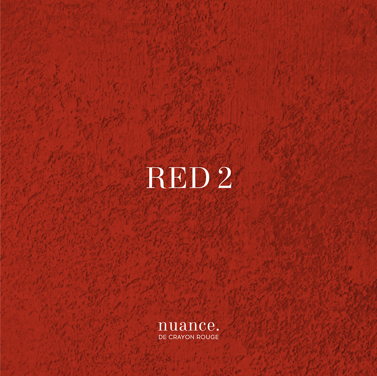 Пастель сухая ручного изготовления nuance., RED 2 (PR48:1, PY42) 606x758
