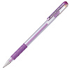 Ручка гелевая Pentel "Hybrid gel Grip" 0,8 мм, стержень фиолетовый